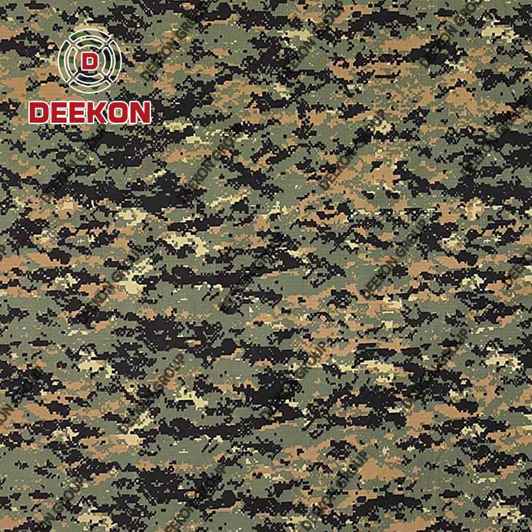 Peru Marine Peruvian Woodland Digital Camo Fabric