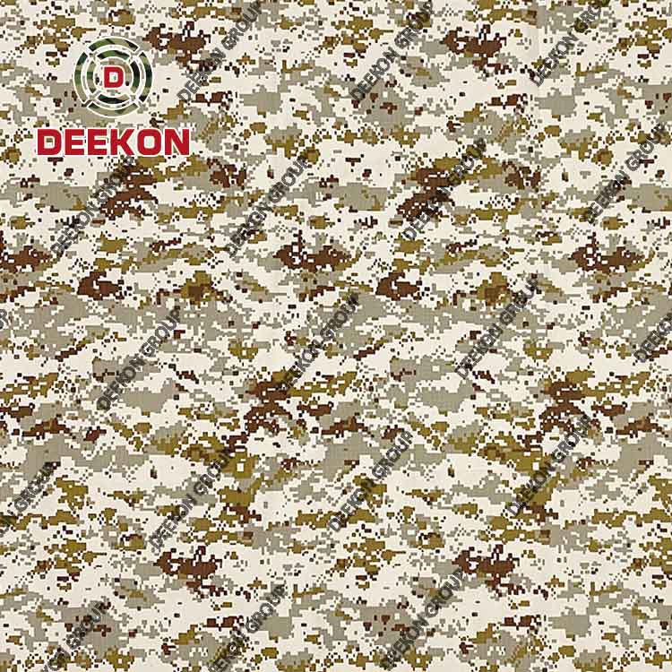 CVC 80/20 Desert Digital Camo Fabric