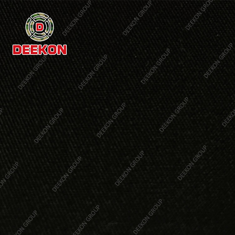 Twill Black Color T400 Stretch Fabric