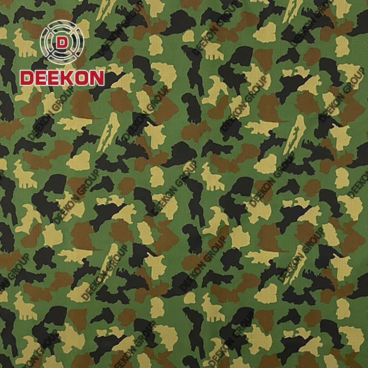 Nigeria Air Force Ripstop Nigerian Woodland Camo Fabric