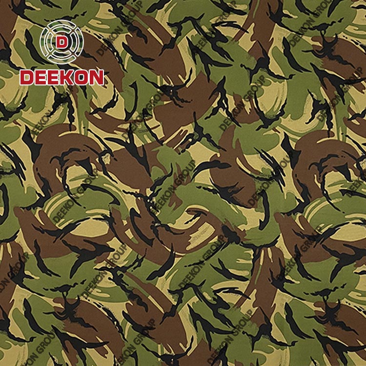 Bangladesh Army Waterproof Woodland Camo Cordura Fabric