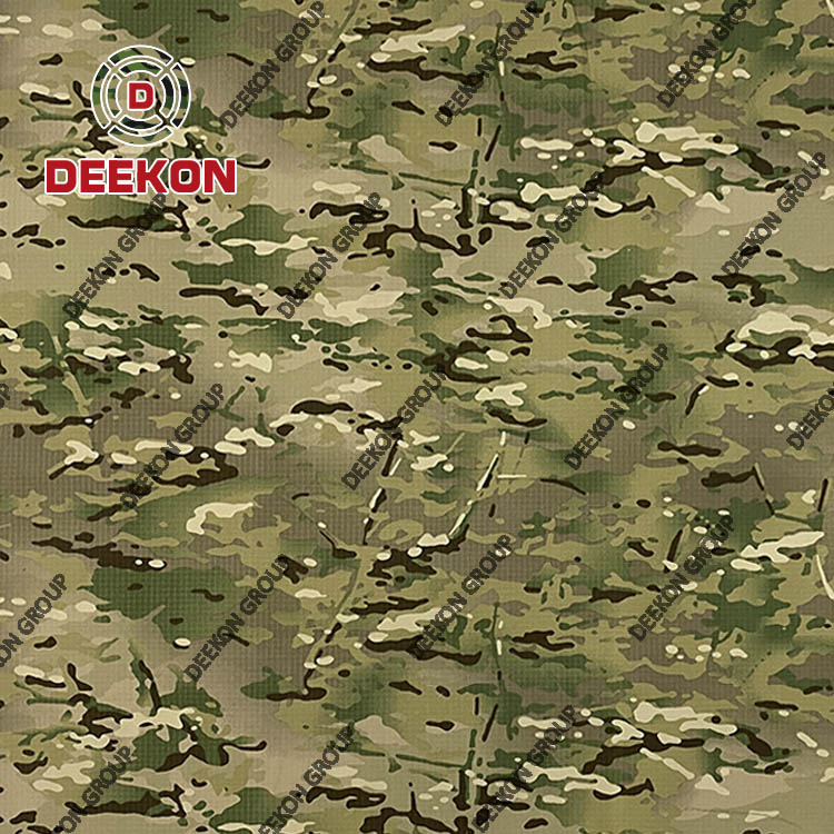 CVC 65/35  Ripstop Pigment Printing Multicam Camo Fabric